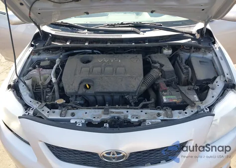 2010 Toyota Corolla Le z USA, uszkodzony, nr VIN 2T1BU4EE0AC430627